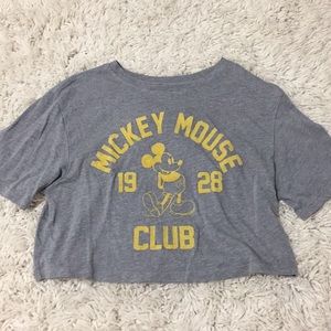 Disney Mickey Mouse Crop Top
